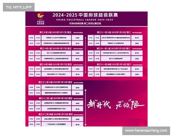 排球联赛赛程排名